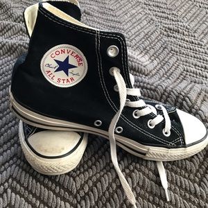 Black High-top Converse